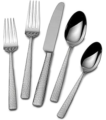 Amazon.com: Mikasa Oliver Satin Flatware Set for 12, 65 Piece 18