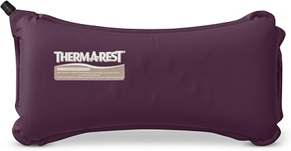 Amazon Com Therm A Rest Lumbar Travel Pillow Eggplant Sports
