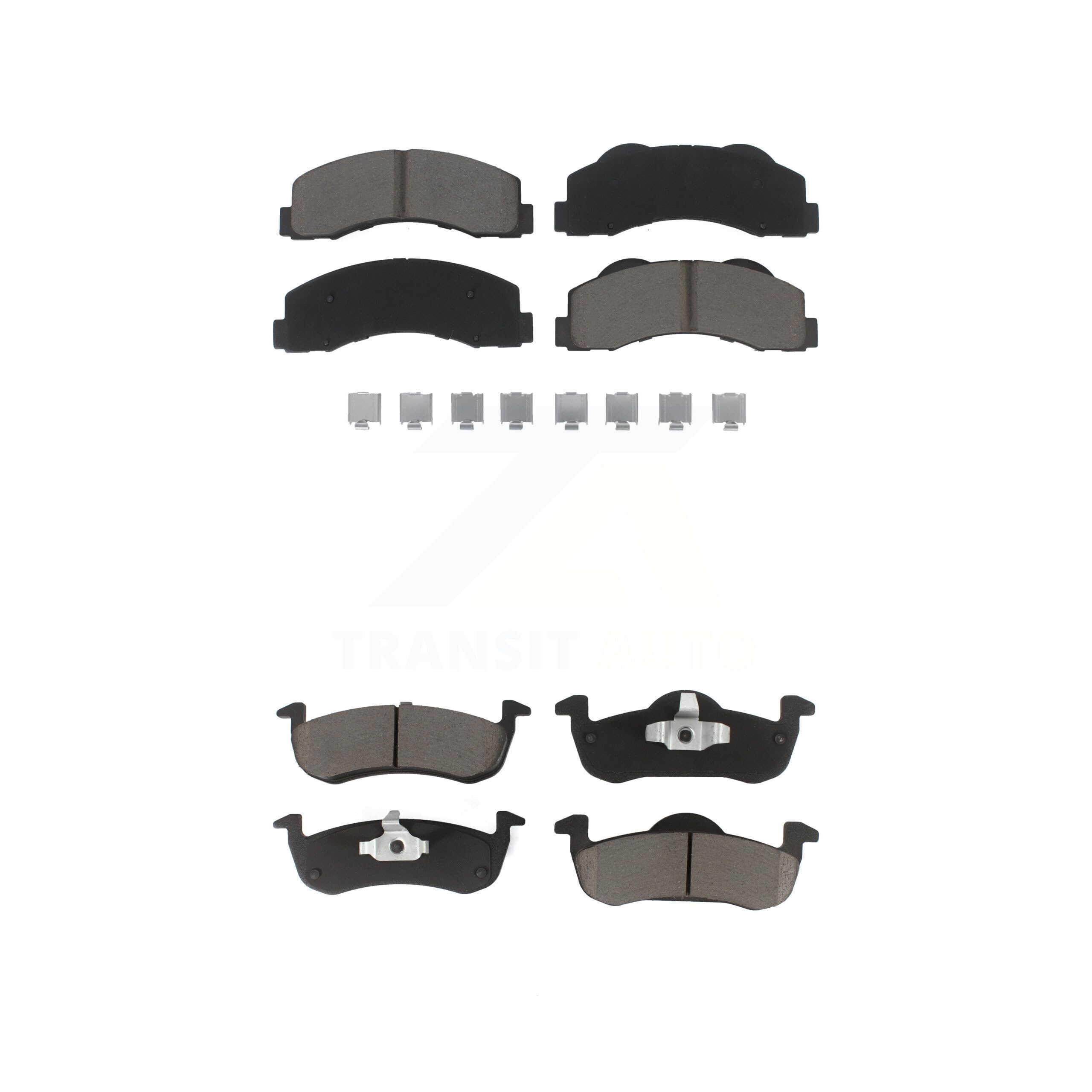 CMX Front Rear Ceramic Brake Pads Kit Replacement