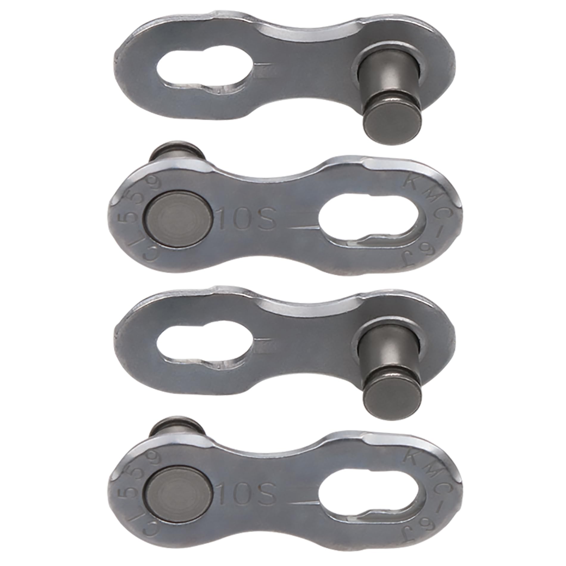 KMC Unisex's 10 Speed EPT MissingLink Joining Link, Dark Silver, 2 Pairs