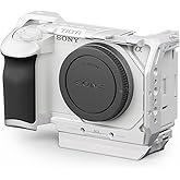 Tilta Full Camera Cage for ZV-E1 | Cold Shoe, NATO Rail, M3 and 1/4"-20 Threads Mounts | Silver