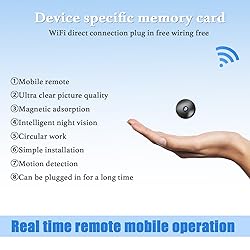 Hidden Camera Mini Small Camera. Spy Hidden Cameras