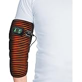 Arm Heating Pad, Extra Long Electric Heating Strap, Heated Wrap Around Wrist Brace, for Hand, Arm, Knee, Ankle, 4 Heat Levels & 3 Auto-Shutoff Timers, with 78" Long Power Cord