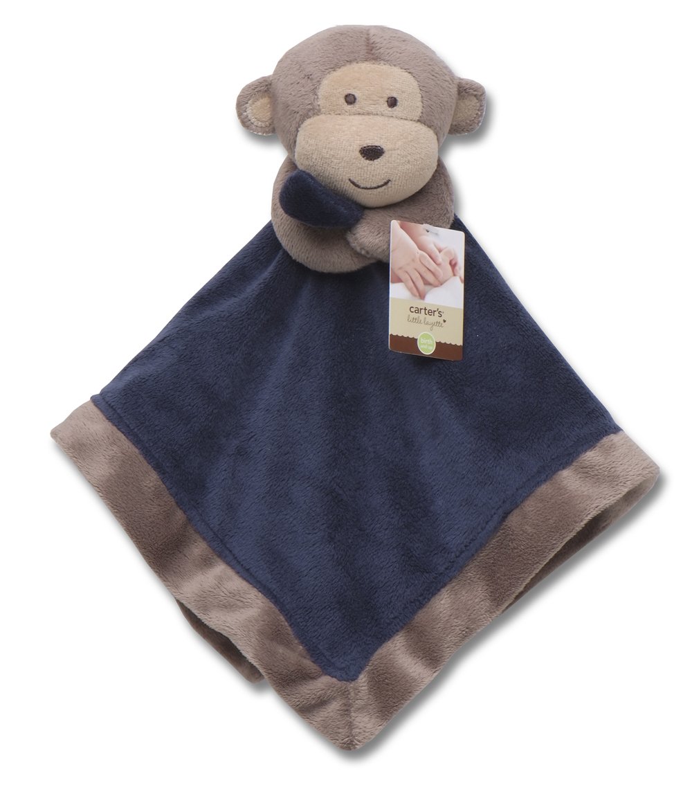 carter's monkey security blanket