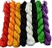 Chinese Knotting Beading Cord Mixed Approx 1mm 8 (25 yard Skeins) for Crafts and Knotted Jewelry Like Shamballa Bracelets