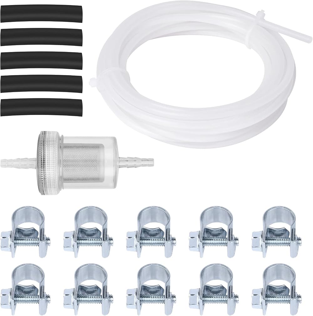 URAQT 3.9M Car Fuel Hose Kit 17 Pcs for Webasto Eberspacher Diesel Heater