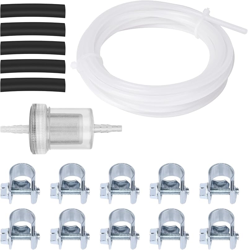 URAQT 3.9M Car Fuel Hose Kit 17 Pcs for Webasto Eberspacher Diesel Heater