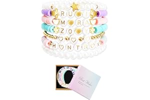 Luxifun K pop Gifts for Women Girls, Korea-Pop Bracelet Merch Gifts, 7PCS Friendship Bead Bracelets Costume for K-pop Fans, Christmas Birthday Jewelry Gift for BFF Friends Sister Daughter Girlfriend