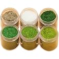 HOMSFOU Static Grass Scatter Flock - Blue Model Scenery Basing Material