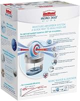 Unibond Aero 360 Moisture Absorber Device Dehumidifier 2 Pack New Boxed view 4