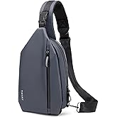 Small Sling Shoulder Crossbody Bag Men Women One Strap Casual Chest Bags Slim Backpack for Outdoor Travel Biking