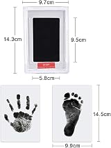 Nabance Baby Handprint Footprint Kit with 3 Ink Pads 6 Cards Safe Non-Toxic view 5
