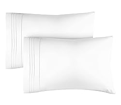 King Pillow Cases Set of 2 - Soft, Hotel Quality