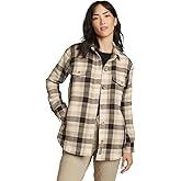 Eddie Bauer womens Eddie Bauer Campfire Bonding Flannel Jacket