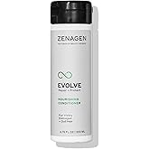 Zenagen Evolve Repair + Protect Nourishing Conditioner (Unisex) | Hydrates & Repairs Damaged Hair, Promotes Thicker Fuller Hair, Plant-Based, Color-Safe, Vegan, All Hair Types