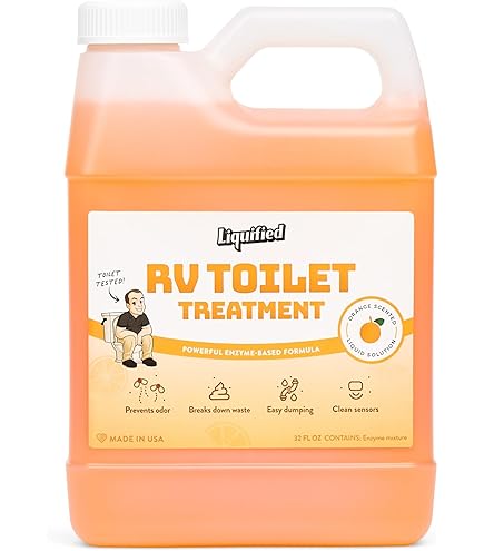 DET o ６bottlesdetoxDETSsss Liquified RV Toilet Treatment - 946ml Standard Pour Bottle