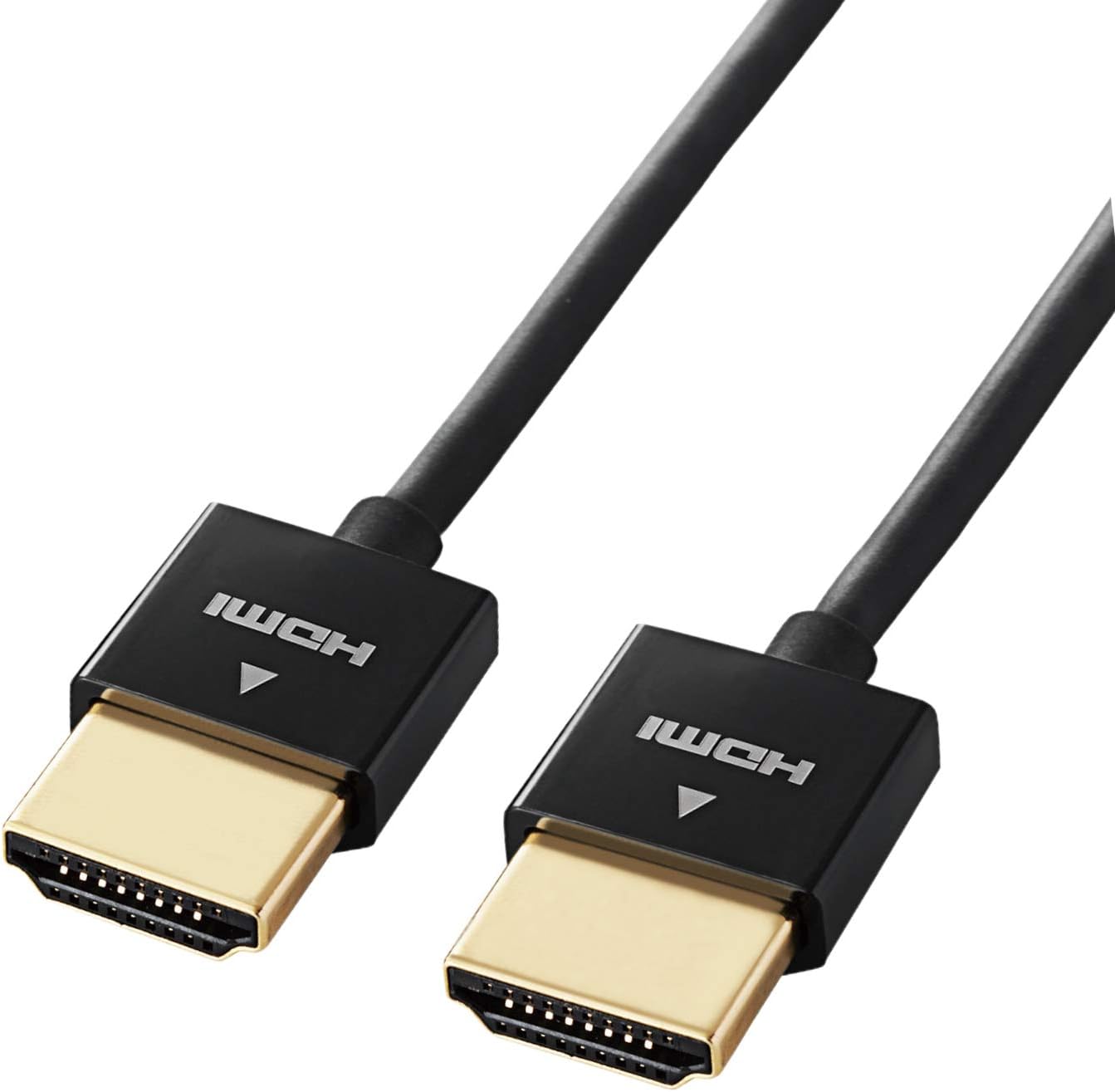 Elecom Ethernet-enabled Super Slim HDMI cable (AA) 0.7m DH-HD14SS07BK