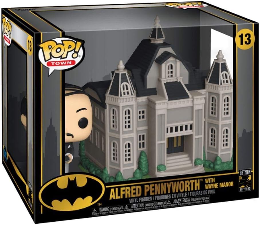 Funko POP! Town: Batman 80th, Wayne Manor With Alfred, DC Comics, Collectable Vinyl Figure, Gift Idea, Official Merchandise - Image 4