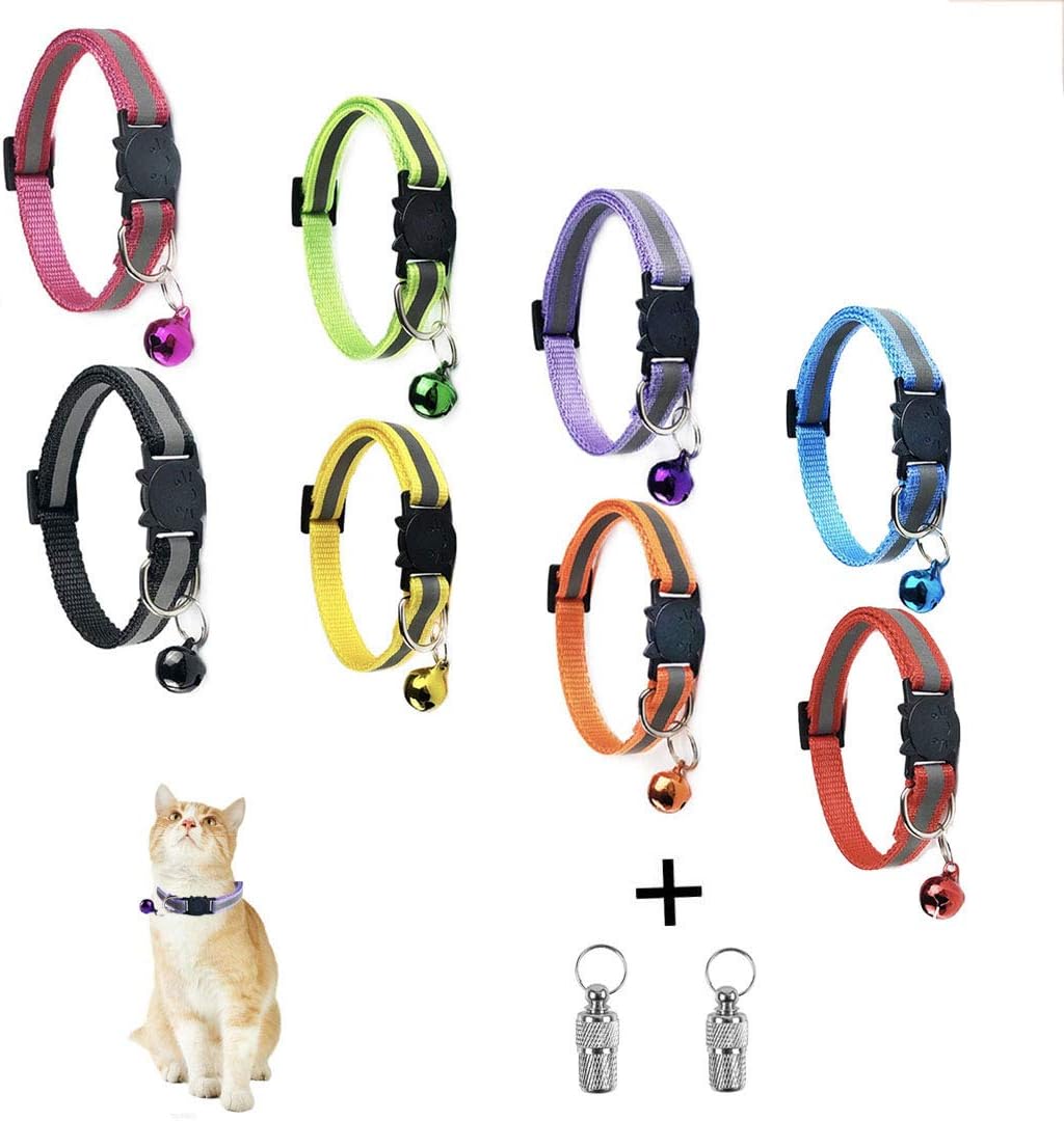 reflective quick release cat collar