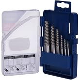 Century Drill &amp; Tool 73414 Spiral Screw Extractor Set, 6 Piece | cuts steel, heat-resistant coating