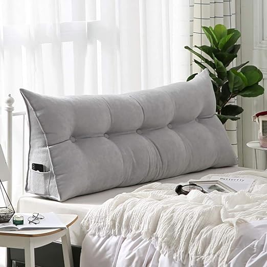 Federa Per Cuscino Una Piazza E Mezza 110x55 Cm - 100% Cotone, Produzione Italiana, Colore Blu