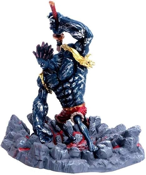 Amazon Co Jp 子供や恋人18センチメートル用ワンピースアクションフィギュア悪魔ルフィフィギュアーツアニメモデルのおもちゃ Gflnb ホーム キッチン