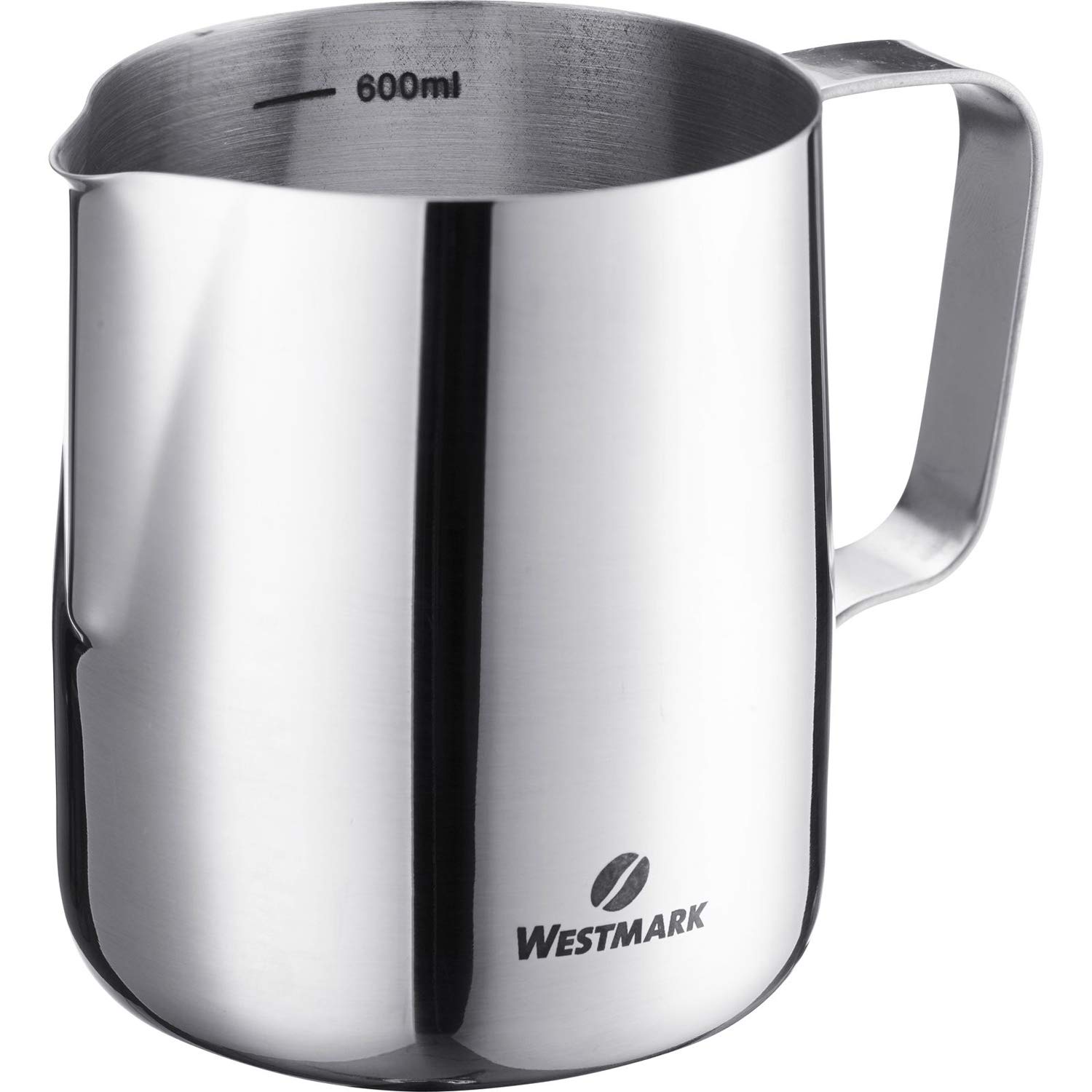 Westmark Milk Jug, 600 ml, Brasilia, with scale, ø 11 cm, 18/8 stainless steel, 24782260