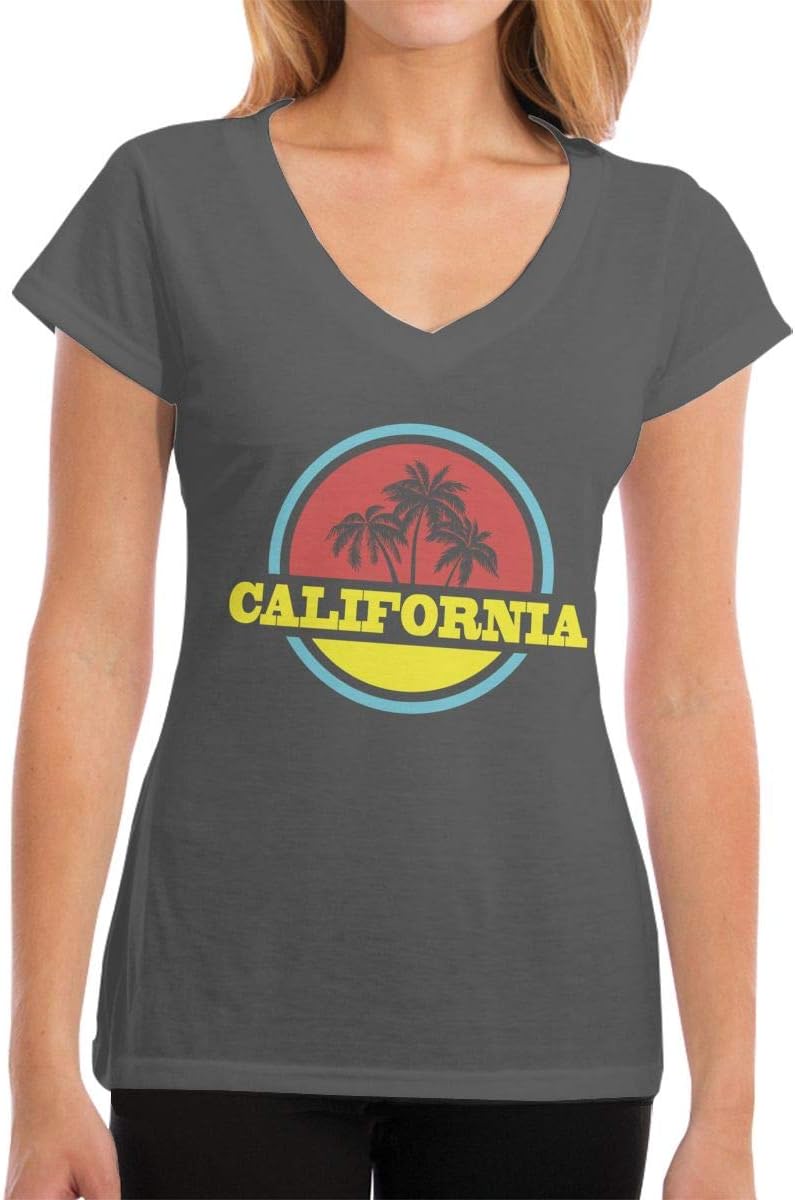 Yang Dingxin Graphic Vintage California Women T Shirt
