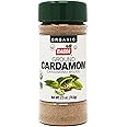 Badia Organic Ground Cardamom, 2.5 oz – Aromatic & Warm Spice for Baking, Cooking, and Beverages