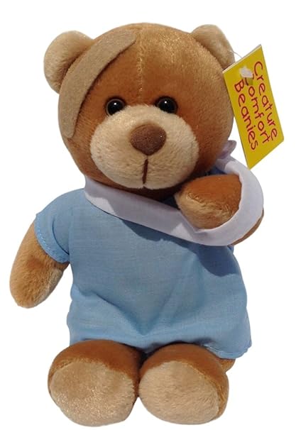 feel better teddy bear with arm sling