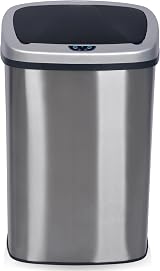 NETTA 70L Sensor Bin Kitchen Extra Large Touch Free Brushed Stainless
