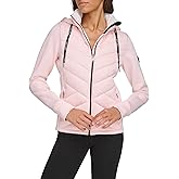 Tommy Hilfiger Women's Hybrid Hooded Puffer Jacket with Thumbholes