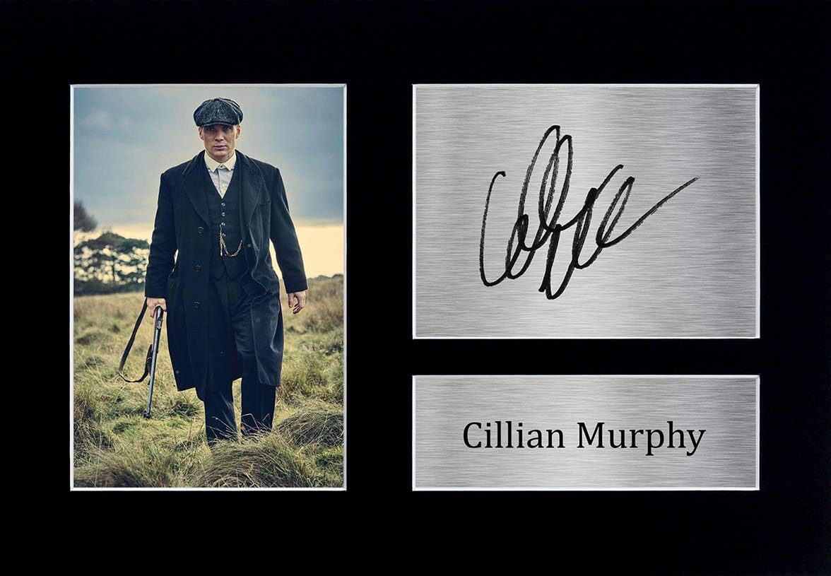 HWC Trading Photo Encadrée A4 De Ned Dennehy Peaky Blinders Charlie Gifts Imprimée Avec Autographe Pour Les Fans De L'émission Télévisée