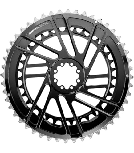 Amazon.com : SRAM RED AXS 2X Power Meter Chainring Kit - 46/33t