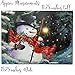 BANBERRY DESIGNS LED Wall Art - Lighted Snowman Canvas Print - Christmas Wall Hanging Snowman with a Red Scarf Holding a Lantern - Winter Holiday Scene 11.75