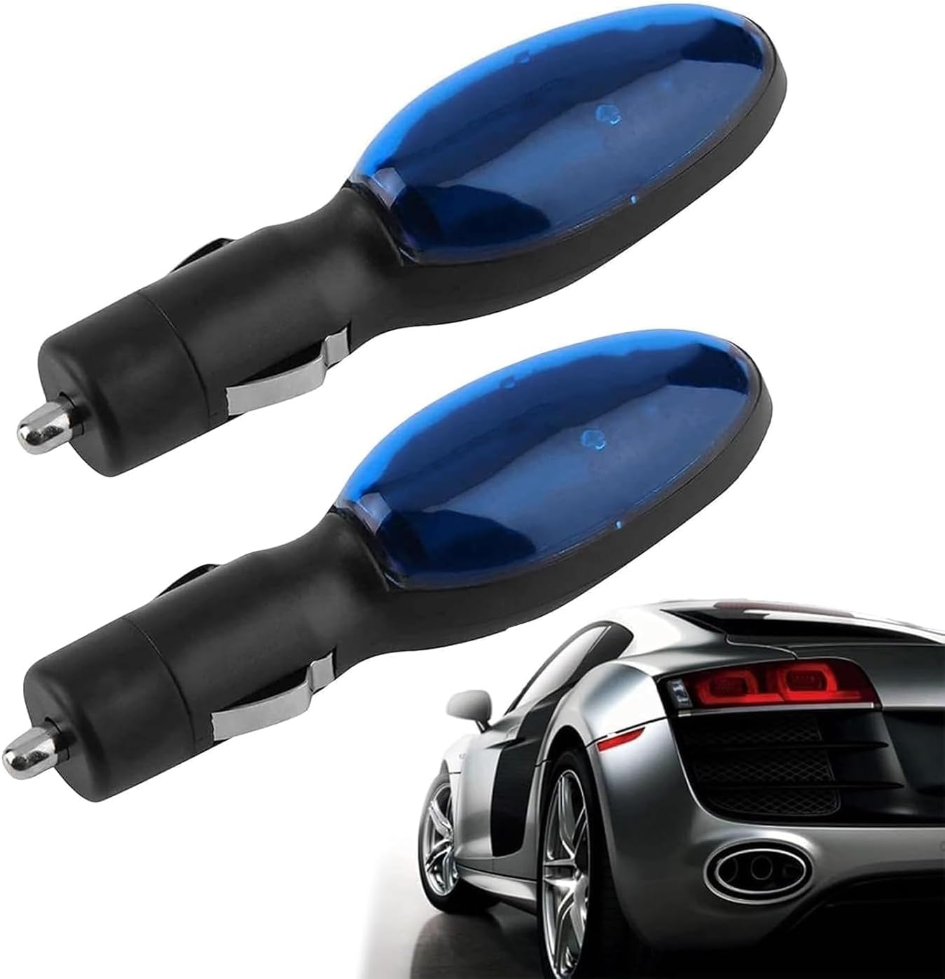 2 Pcs Fuelsync Gas Saver, Fuel Sync Gas Saver, Drive Farther, Save More Fuel Instantly, Upgrade Automotive Spill Saver for Filling Gasoline Lubricants Water Diesel, Plug and Play Car Fuels Saver