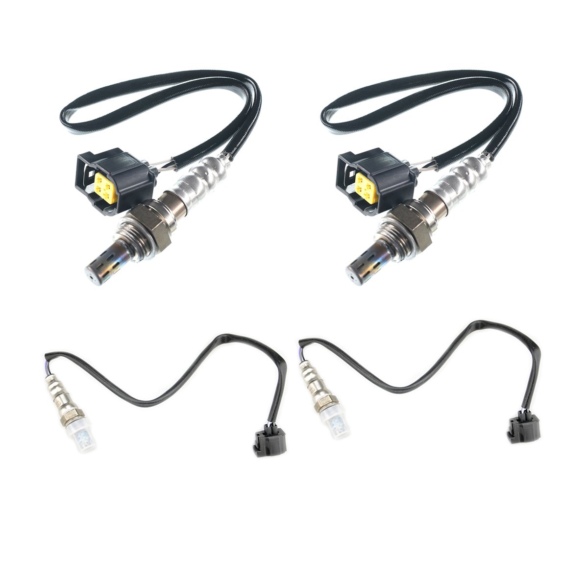 Amazon.com: A-Premium O2 Oxygen Sensor for Jeep Wrangler 2007 2008 2009  2010 V6 3.8L Upstream and Downstream 4-PC Set: Automotive