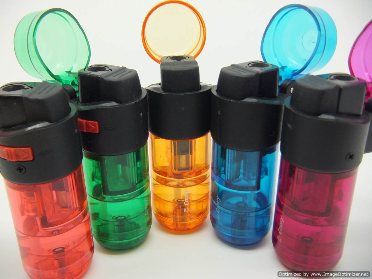 Coney Large Tank Lighter With Flame Lock Windproof Lighter Electronic