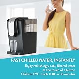Aqua Optima Lumi Chilled Water Dispenser 8.2L Evolve+ Filter Red UK view 2