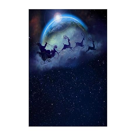 ODJOY-FAN Weihnachten Fotografie Hintergrund, 3D Aufkleber Schneemann Hintergründe Vinyl 3x5FT Laterne Hintergrund Fotografie