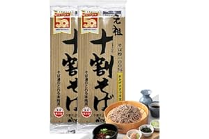 BAYU STORE Authentic Japanese Buckwheat Soba Noodles 100% buckwheat flour – Healthy, Gluten-Free, Soba for Hot & Cold Dishes – Perfect for Ramen, Stir-Fry, Salads & More (17oz / 400g) With our original eating instructions Japanese food