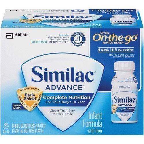 Similac Advance Infant Formula Ready-to-Feed, 8oz