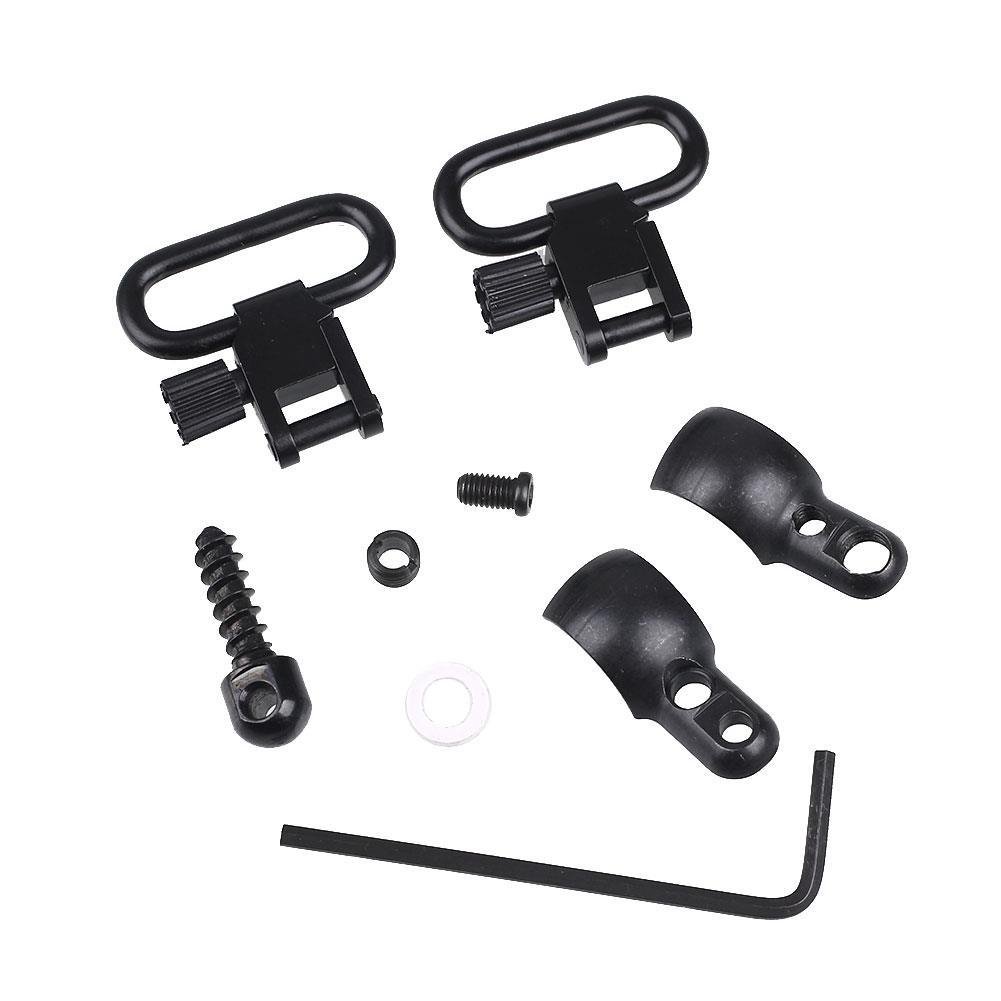 Oarea Lever Action Rifle Sling Mount Kit Split Band with 1'' QD 115