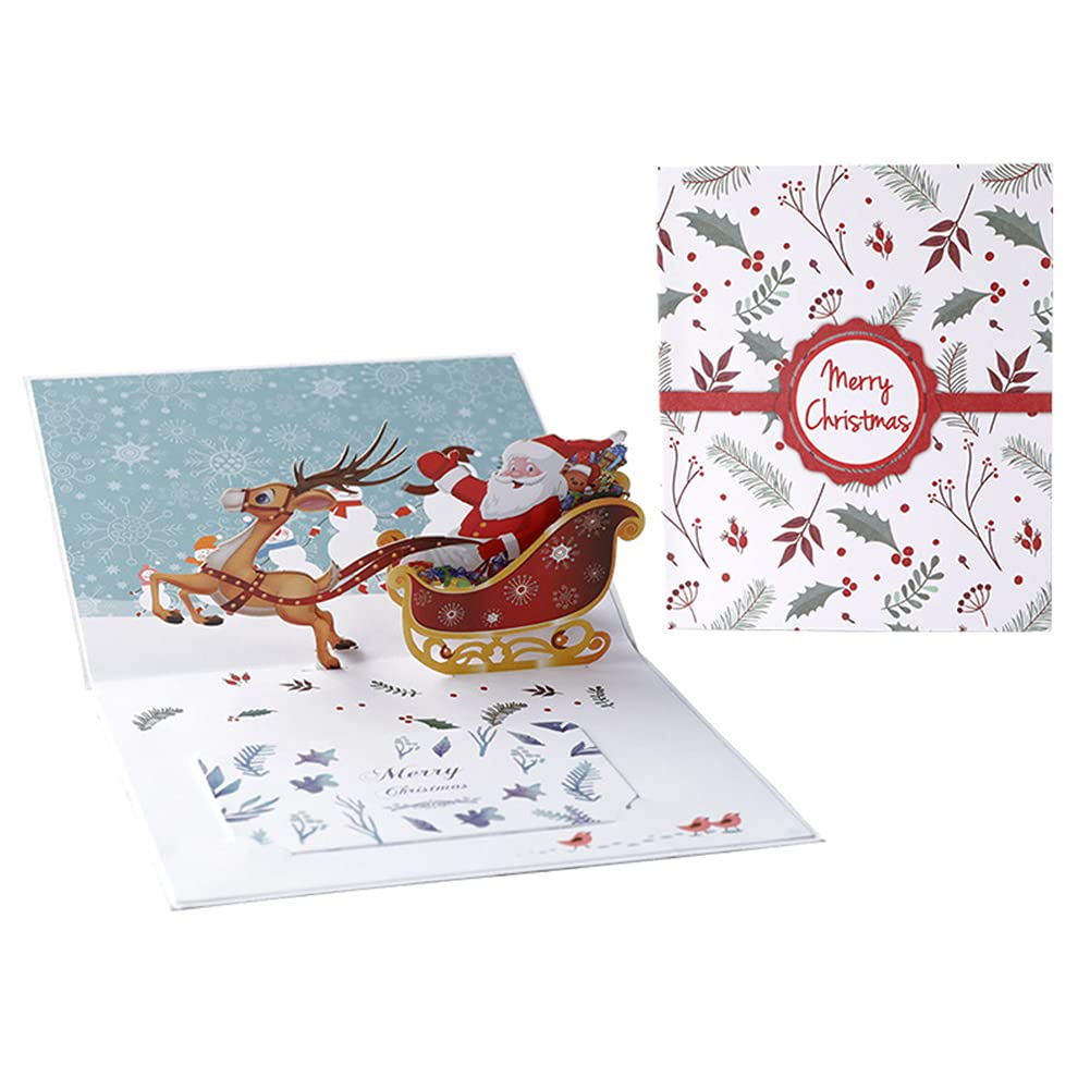 croselyu Peacock Greeting Animal Pop-up 3D Creative Holiday Handmade Card, 1 PCE