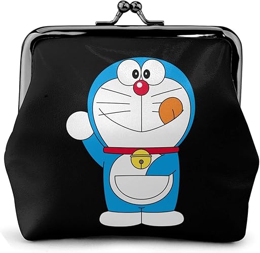 Amazon 小銭入れ 財布 レザー クラフト 小銭 入れ マネークリップ 小銭 入れ 付き 11 5 10 5 3cm ドラえもん 414 Xueli 小銭入れ