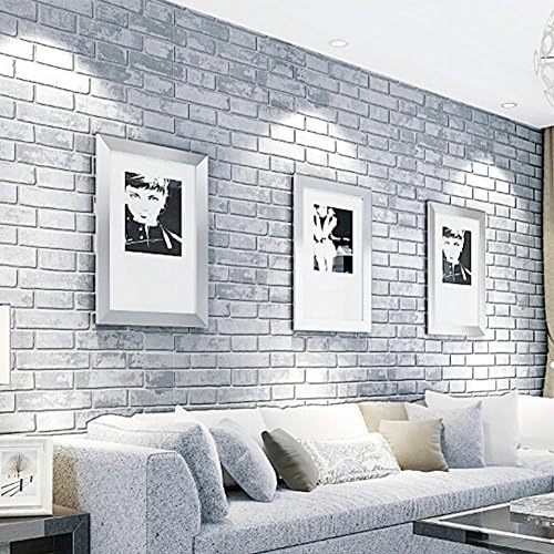 LOA Newest Brick Stone Pattern Vinyl Self Adhesive Wallpaper Roll Peel Stick Contact Paper