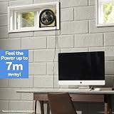 Honeywell TurboForce HT900E Quiet Power Fan - 3 Speed, 90° Tilt, Wall Mount view 4