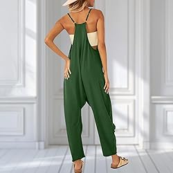 UNIANKIYA One Piece Jumpsuits for women V Neck