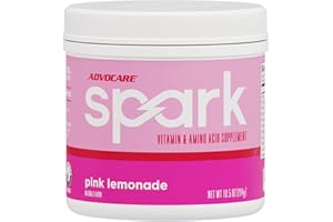 AdvoCare Spark - Energy Drink Mix - Vitamin & Amino Acid Supplement - Supports Energy & Focus - Portable Immune Support - Sugar-Free - Pink Lemonade (10.5 oz)