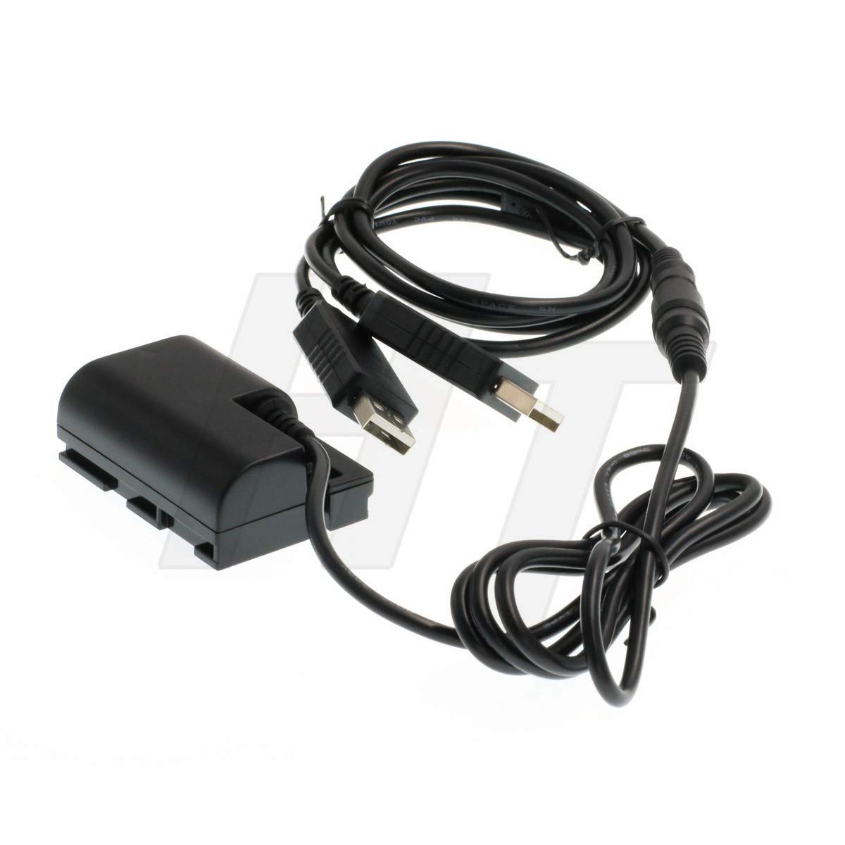 5V Dual USB LP-E6 Power Adapter Dummy Battery for Canon EOS 5D Mark II III IV 6D 70D Cameras